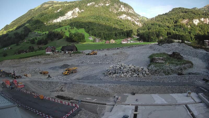 Baustellen-Webcam Buoholzbach Nidwalden Ost