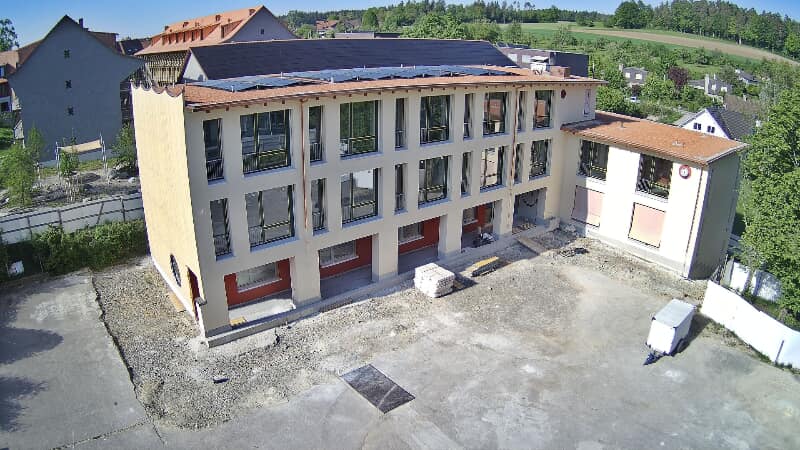Baustellenkamera Neubau Schulhaus Elsau