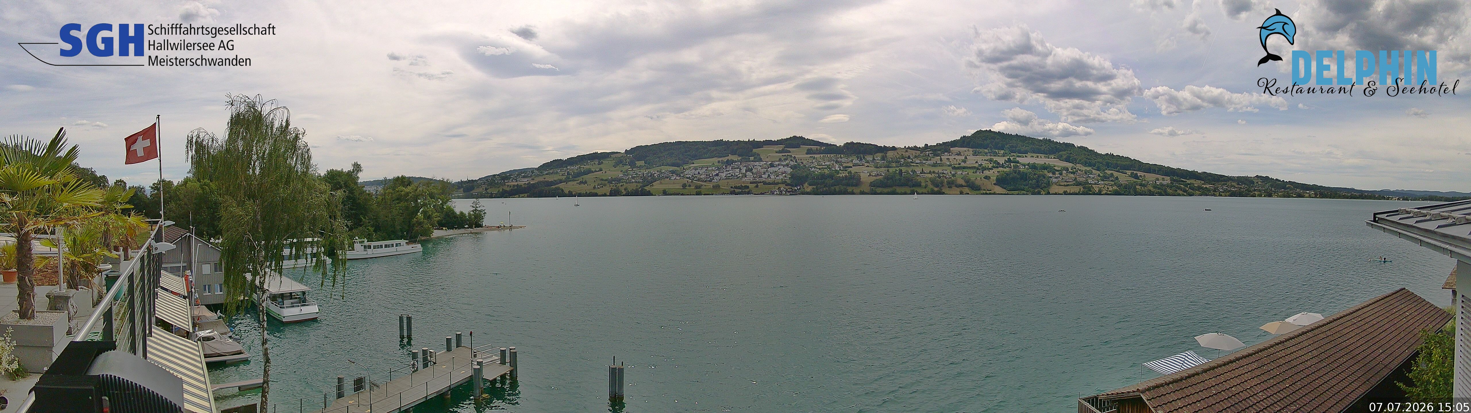 Webcam Meisterschwanden am Hallwilersee