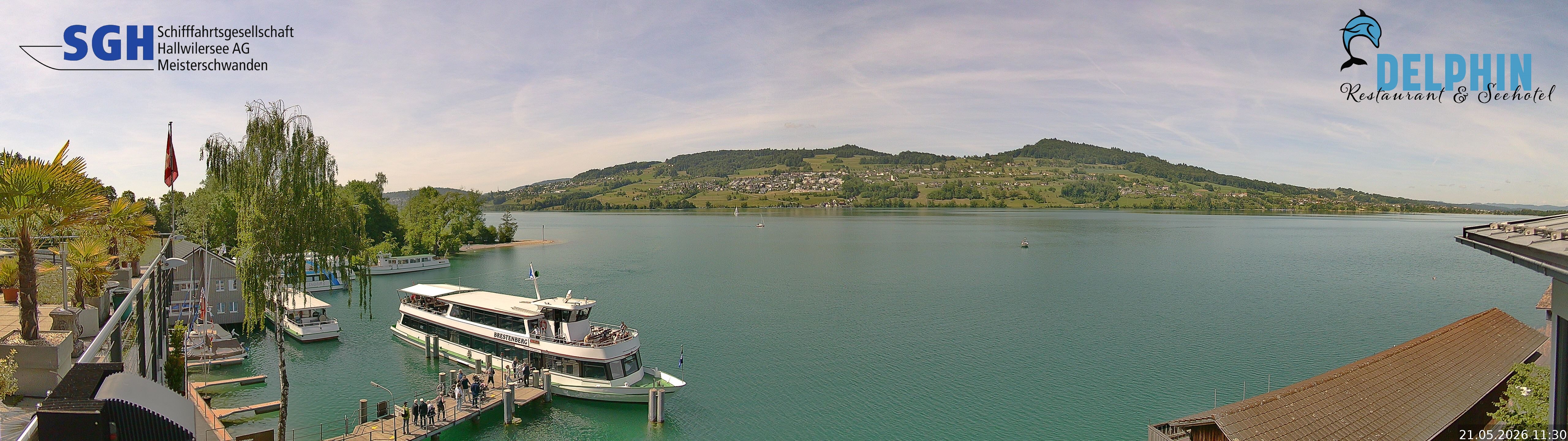 Webcam Meisterschwanden am Hallwilersee