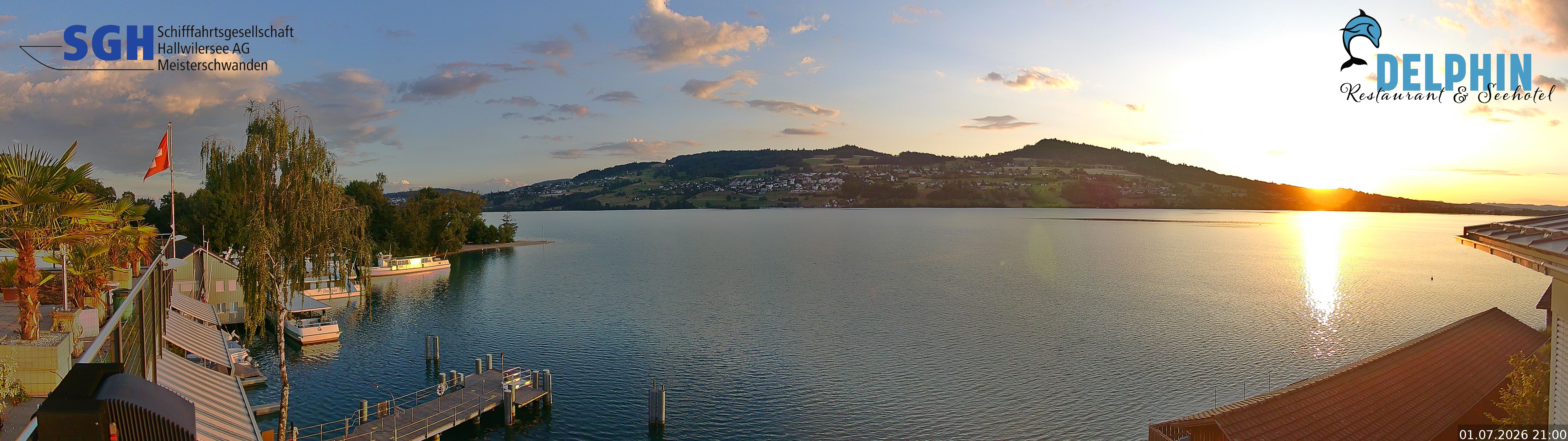 Webcam Meisterschwanden am Hallwilersee