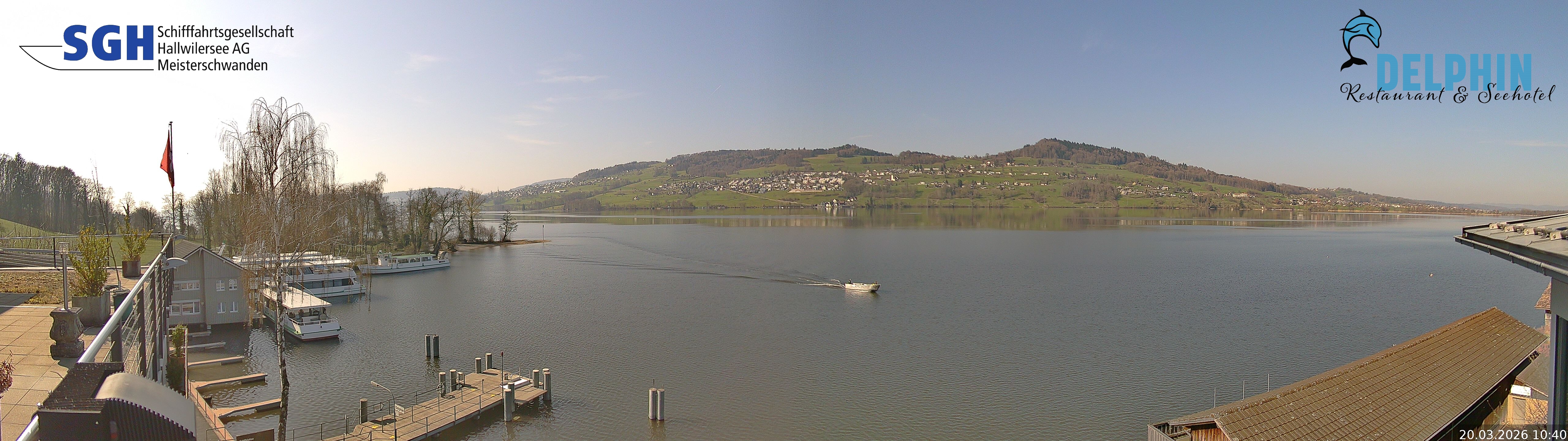 Webcam Meisterschwanden am Hallwilersee